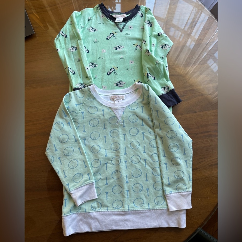 Kids Golf-Themed tbbc beaufort bonnet co golf crewneck sweatshirts